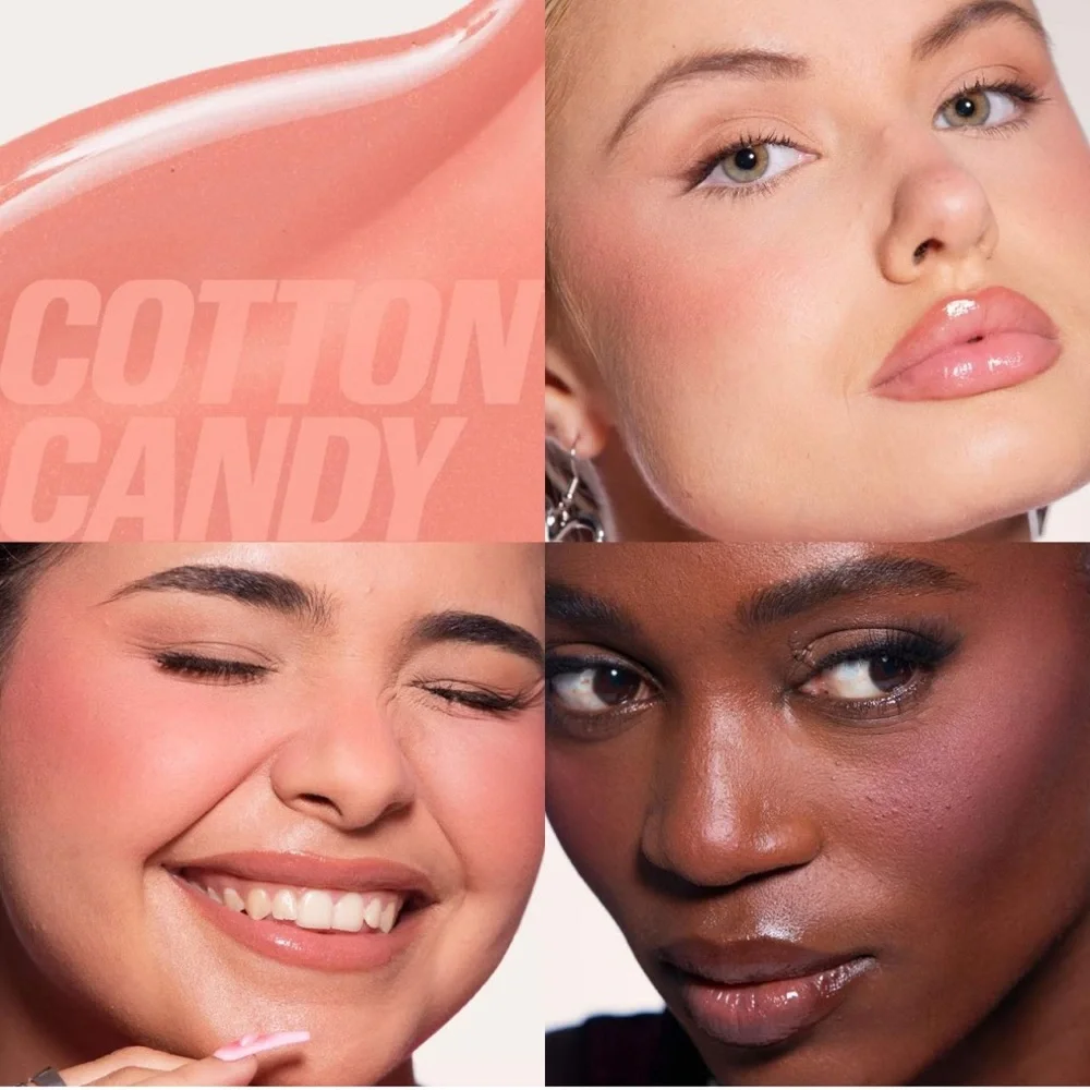 NEW Huda Blush Filter Soft Glow Liquid Blush - Cotton Candy - Baby Pink